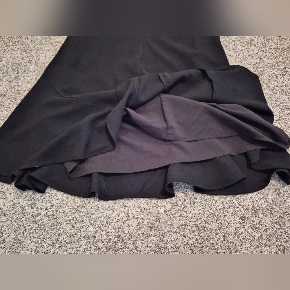 CeCe Black Mini Dress with Bow Detail - Picture 12 of 13